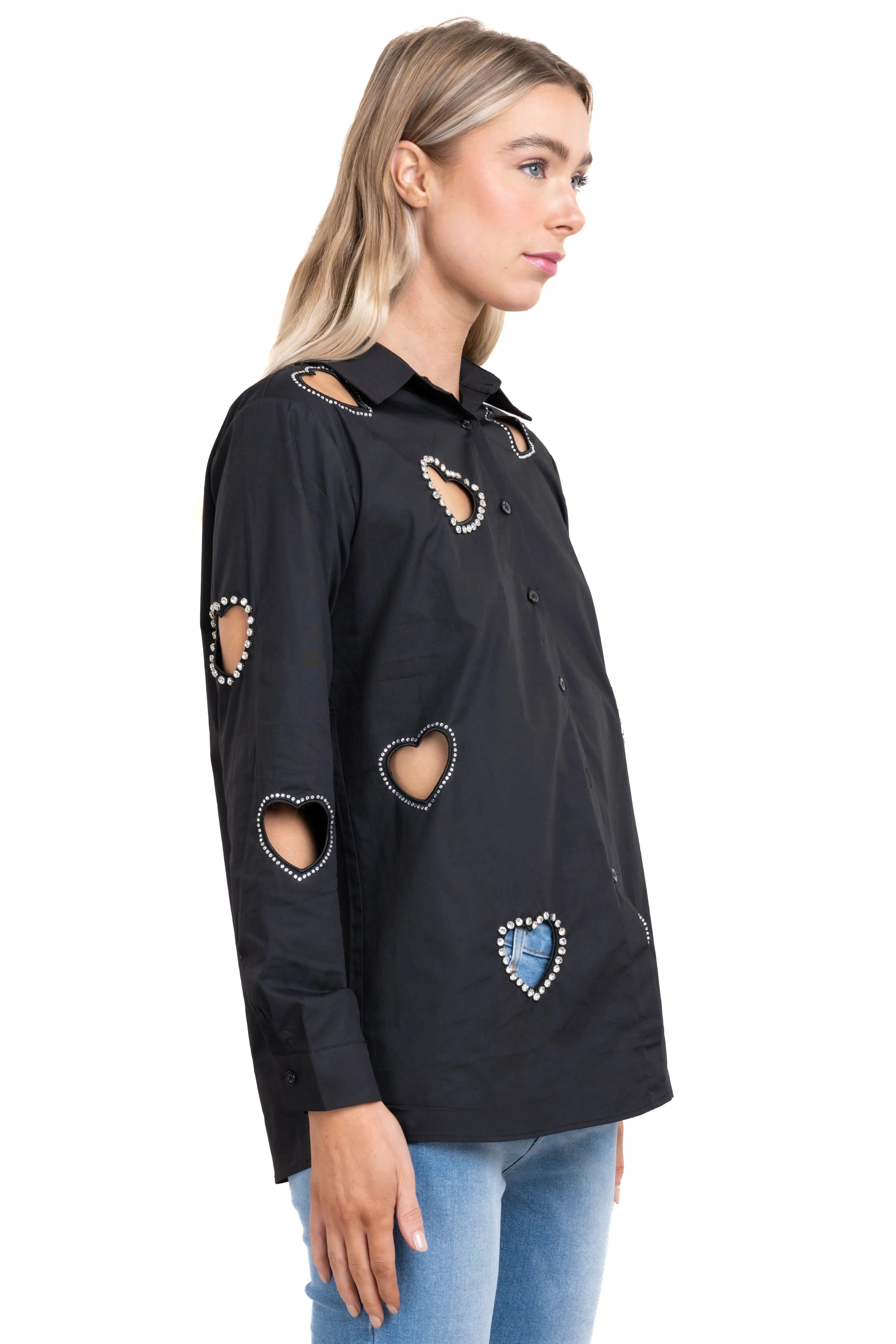 Camisa over corazones sold by Shasa product image thumbnail 3