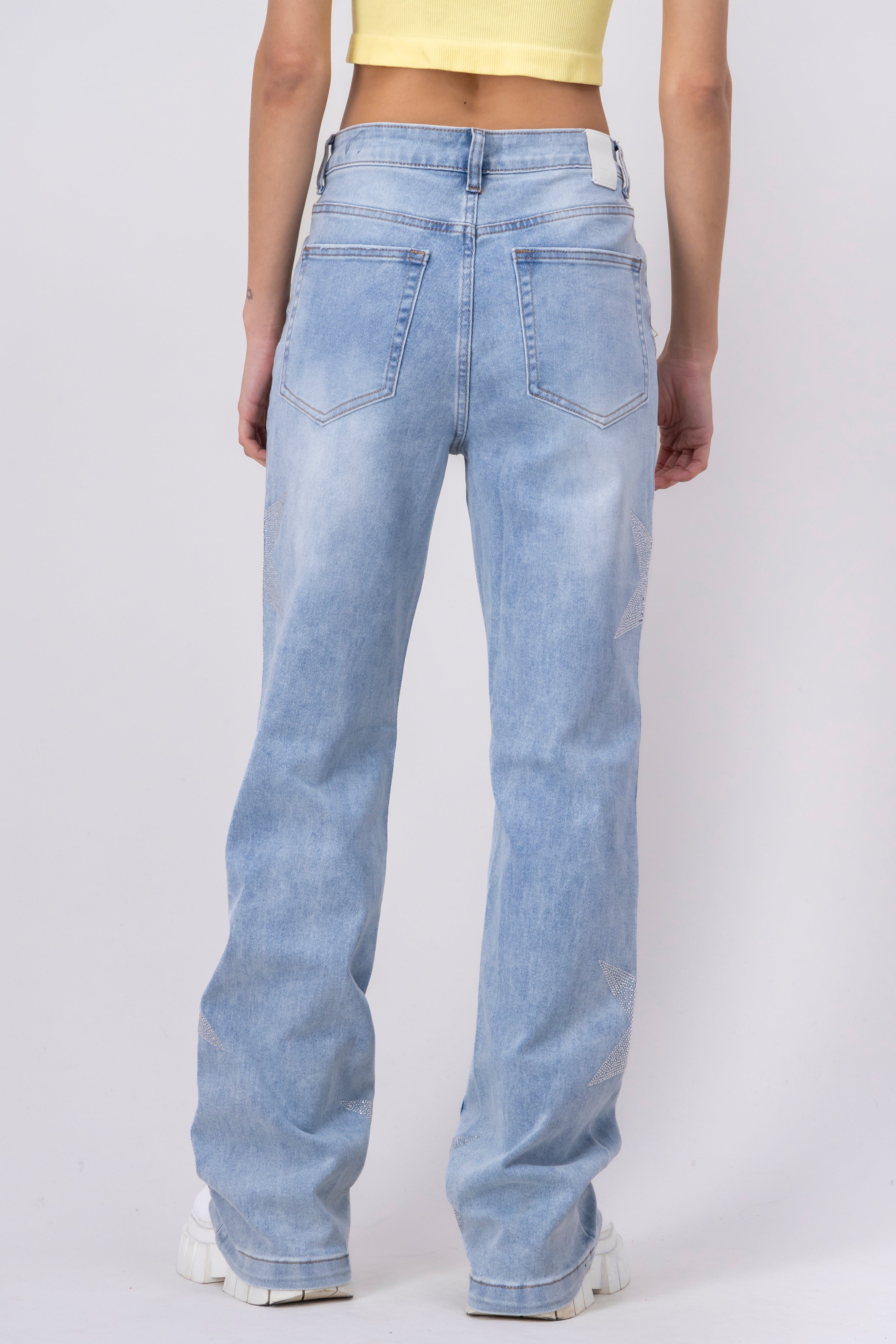Jeans wide leg estrellas sold by Shasa product image thumbnail 4