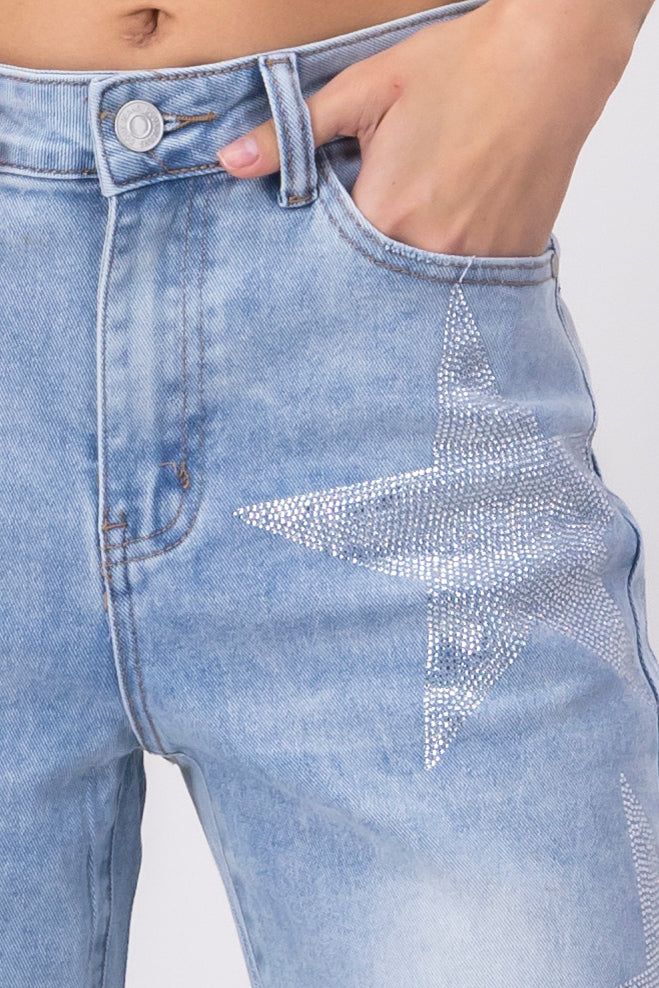 Jeans wide leg estrellas sold by Shasa product image thumbnail 5
