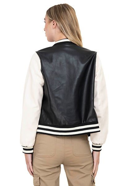 Chamarra bomber efecto piel 94 sold by Shasa product image thumbnail 4