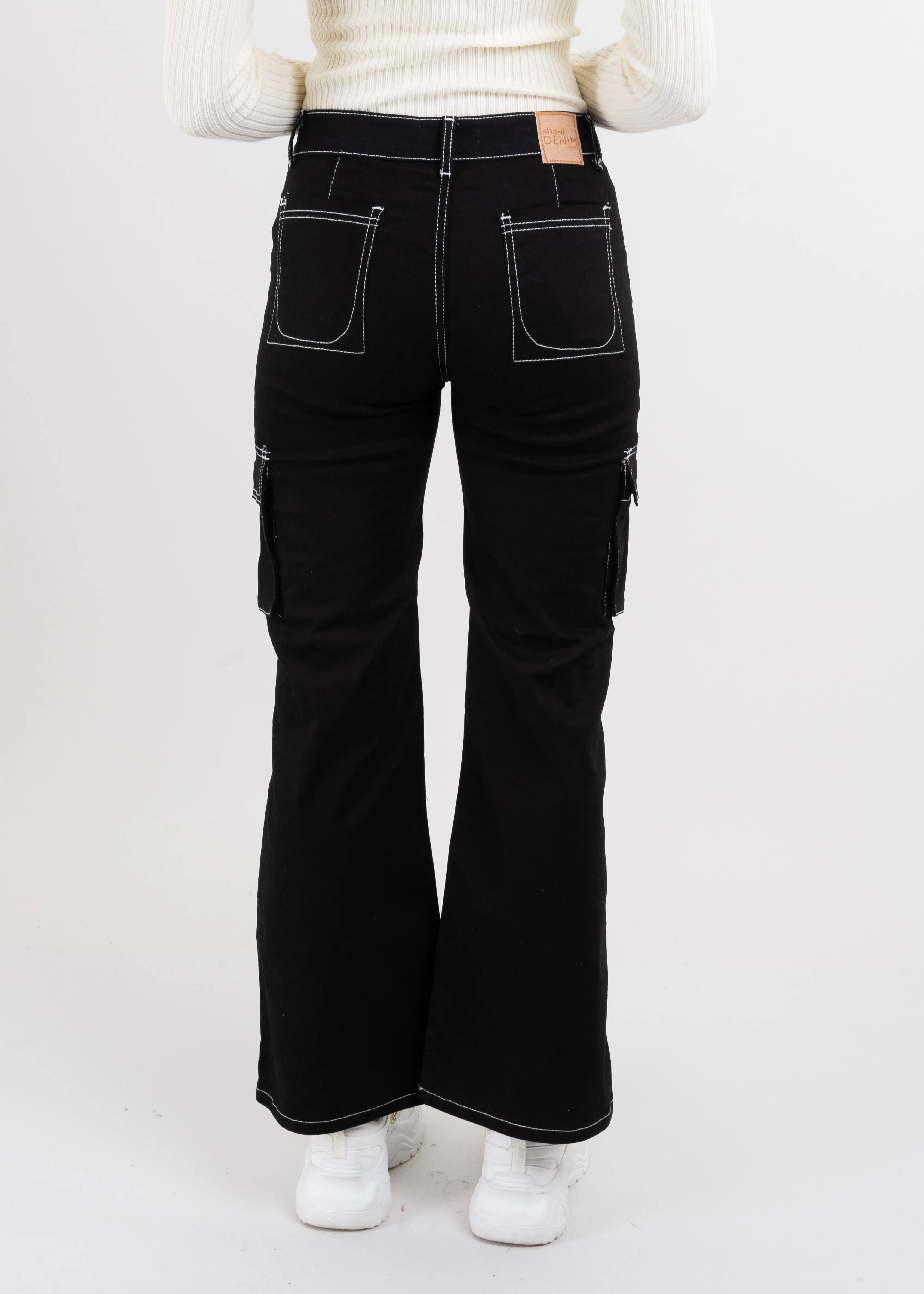 Jeans cargo wide leg sold by Shasa product image thumbnail 4