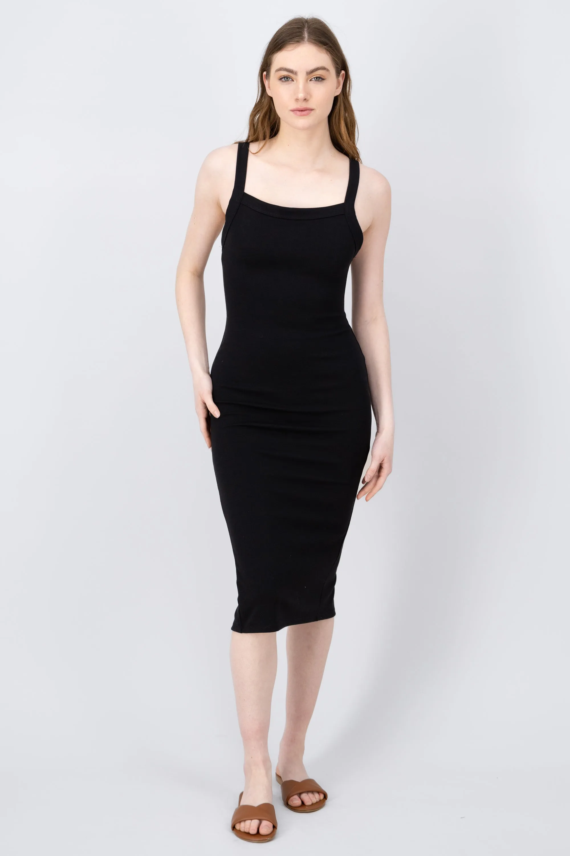 Vestido midi espalda descubierta sold by Shasa