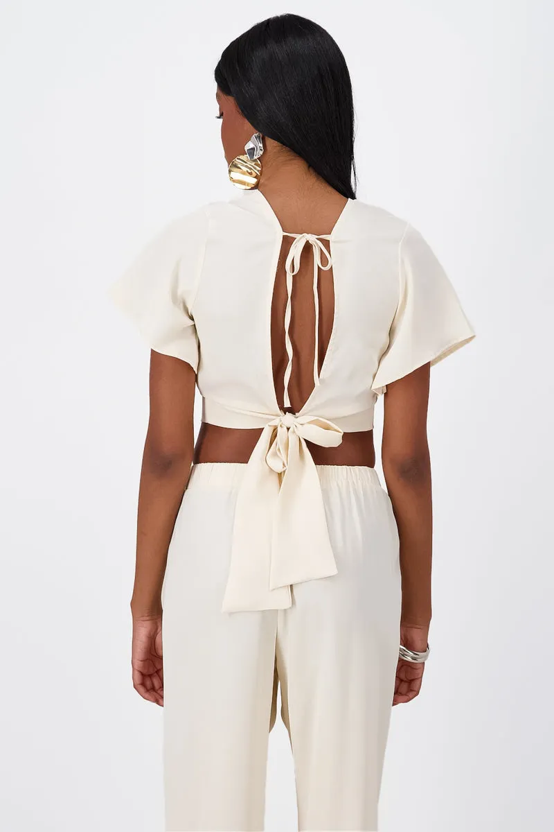 Top Manga Corta Detalle Lazo sold by Shasa product image thumbnail 4