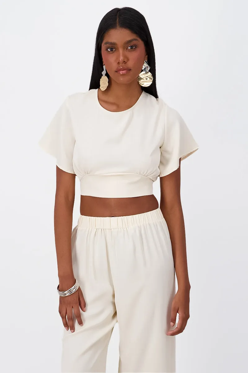 Top Manga Corta Detalle Lazo sold by Shasa product image thumbnail 2