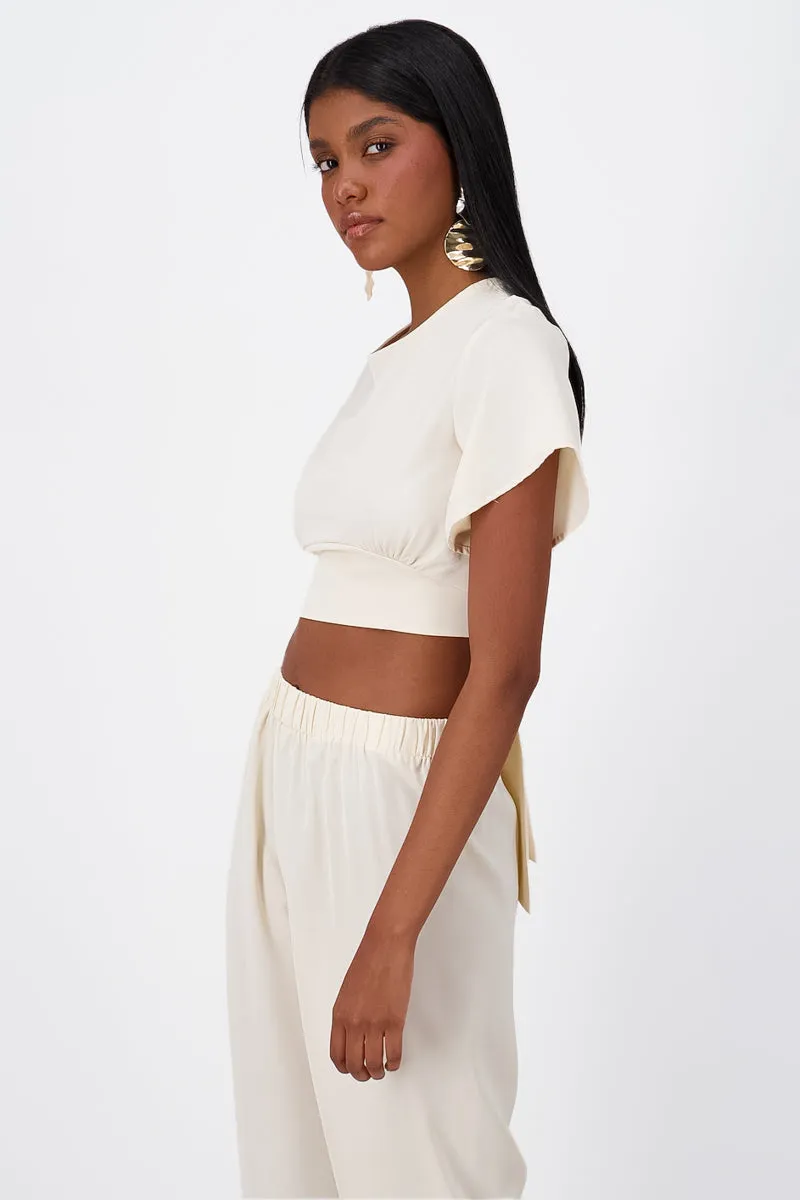 Top Manga Corta Detalle Lazo sold by Shasa product image thumbnail 3