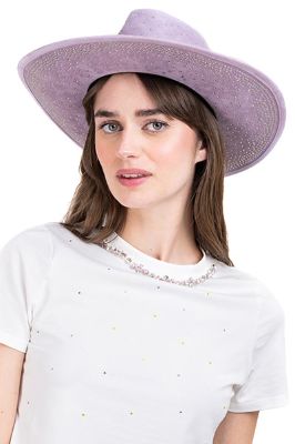 Sombrero fedora brillos sold by Shasa