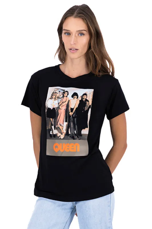Playera manga corta Queen sold by Shasa