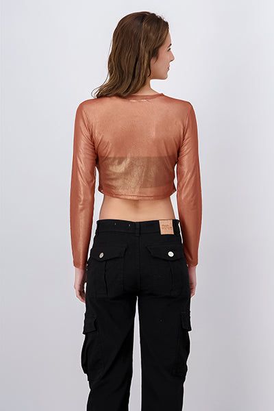 Top mesh metálico brillos sold by Shasa product image thumbnail 4