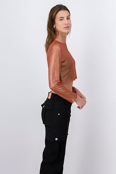 Top mesh metálico brillos sold by Shasa product image thumbnail 3