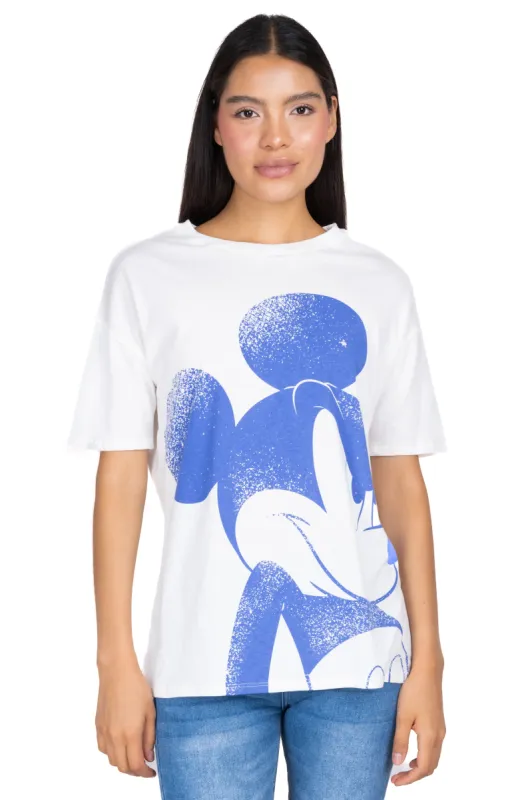 Playera amplia estampado Mickey Mouse sold by Shasa