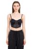 Top bustier mesh animal print sold by Shasa