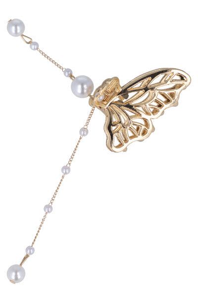 Pinza metálica mariposa colgantes sold by Shasa