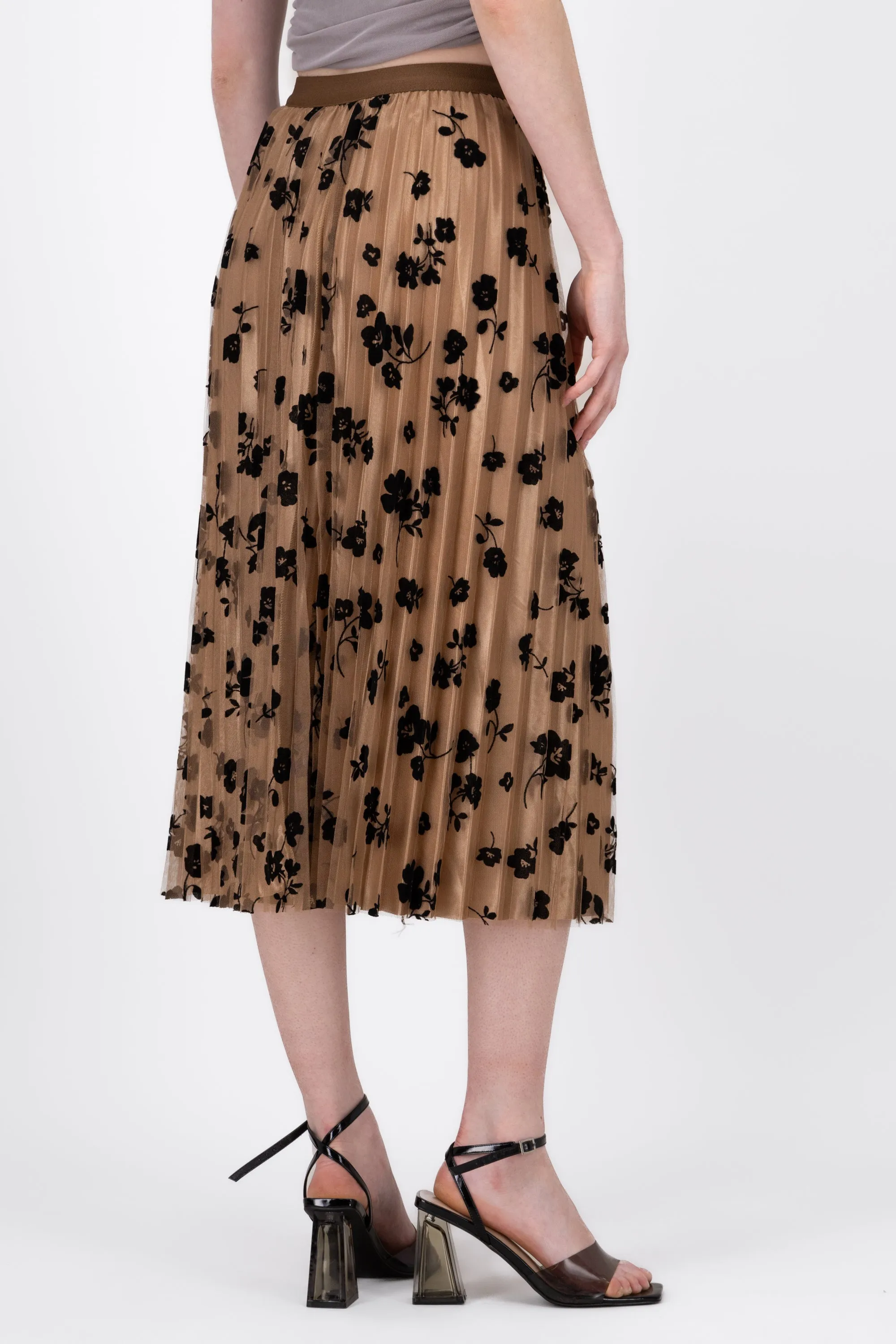 Falda Midi Mesh Flores sold by Shasa product image thumbnail 4