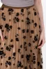 Falda Midi Mesh Flores sold by Shasa