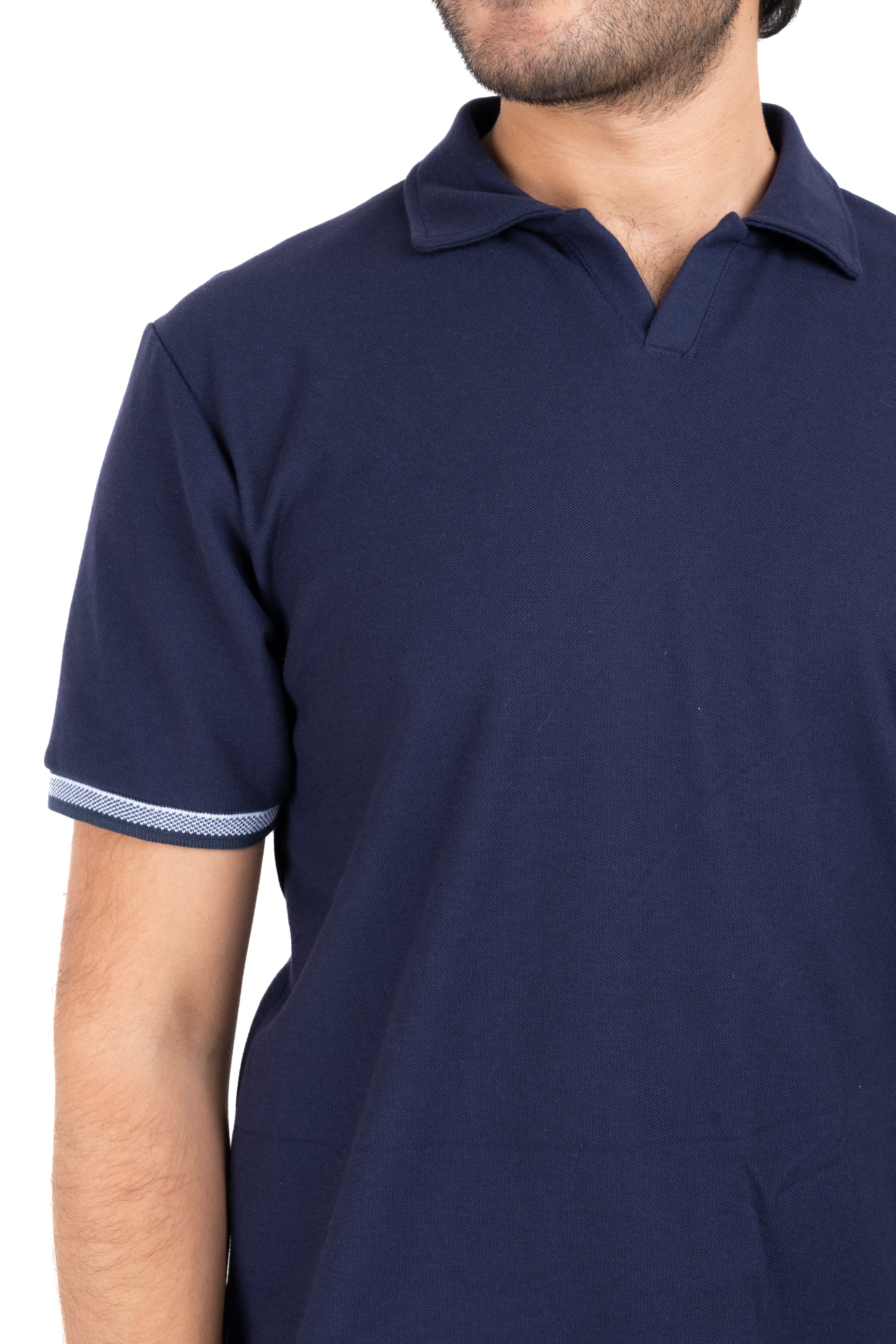 Playera cuello polo mangas cárdigan sold by Shasa product image thumbnail 4