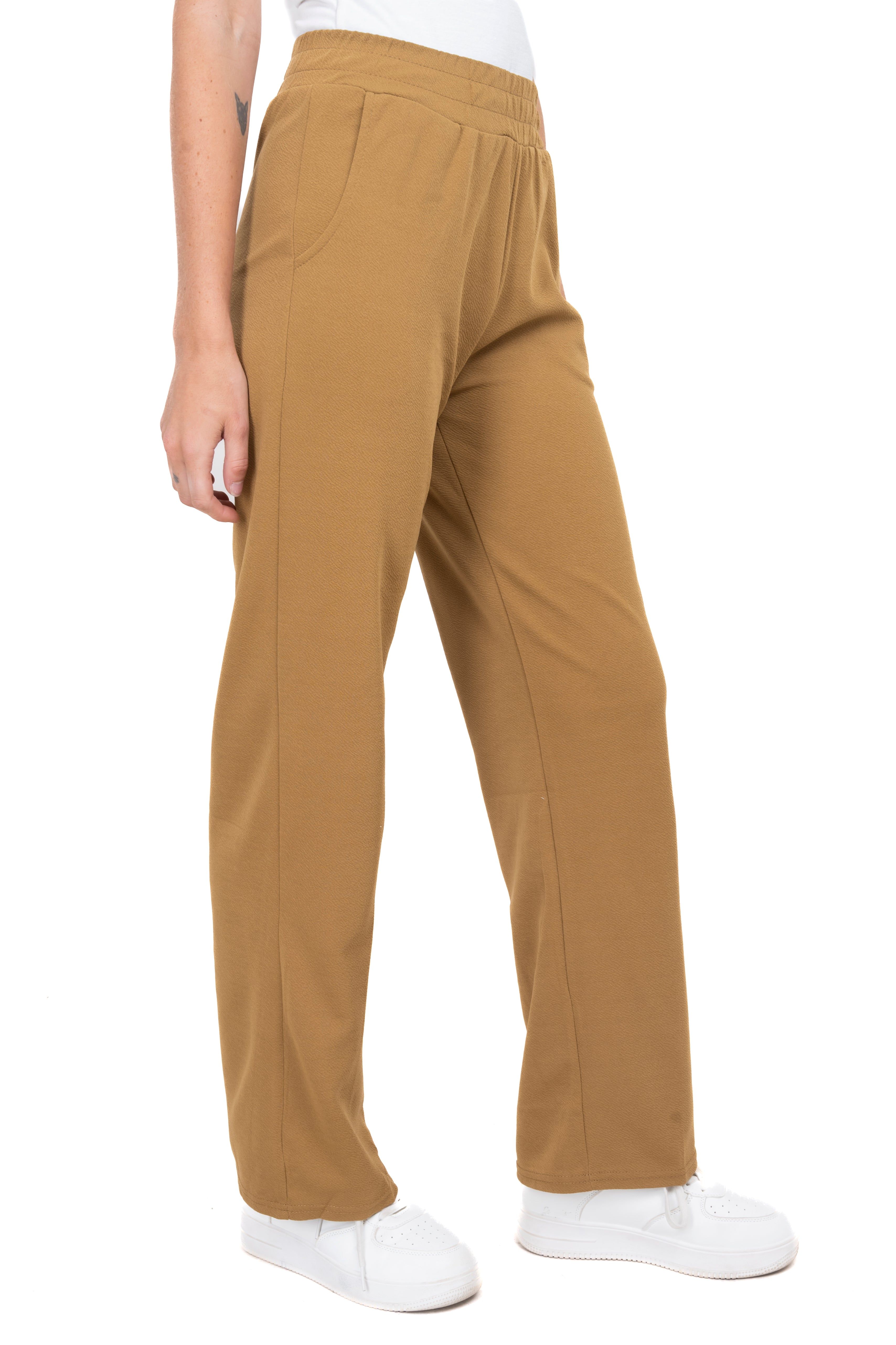 Pantalón recto cintura elástica sold by Shasa product image thumbnail 3