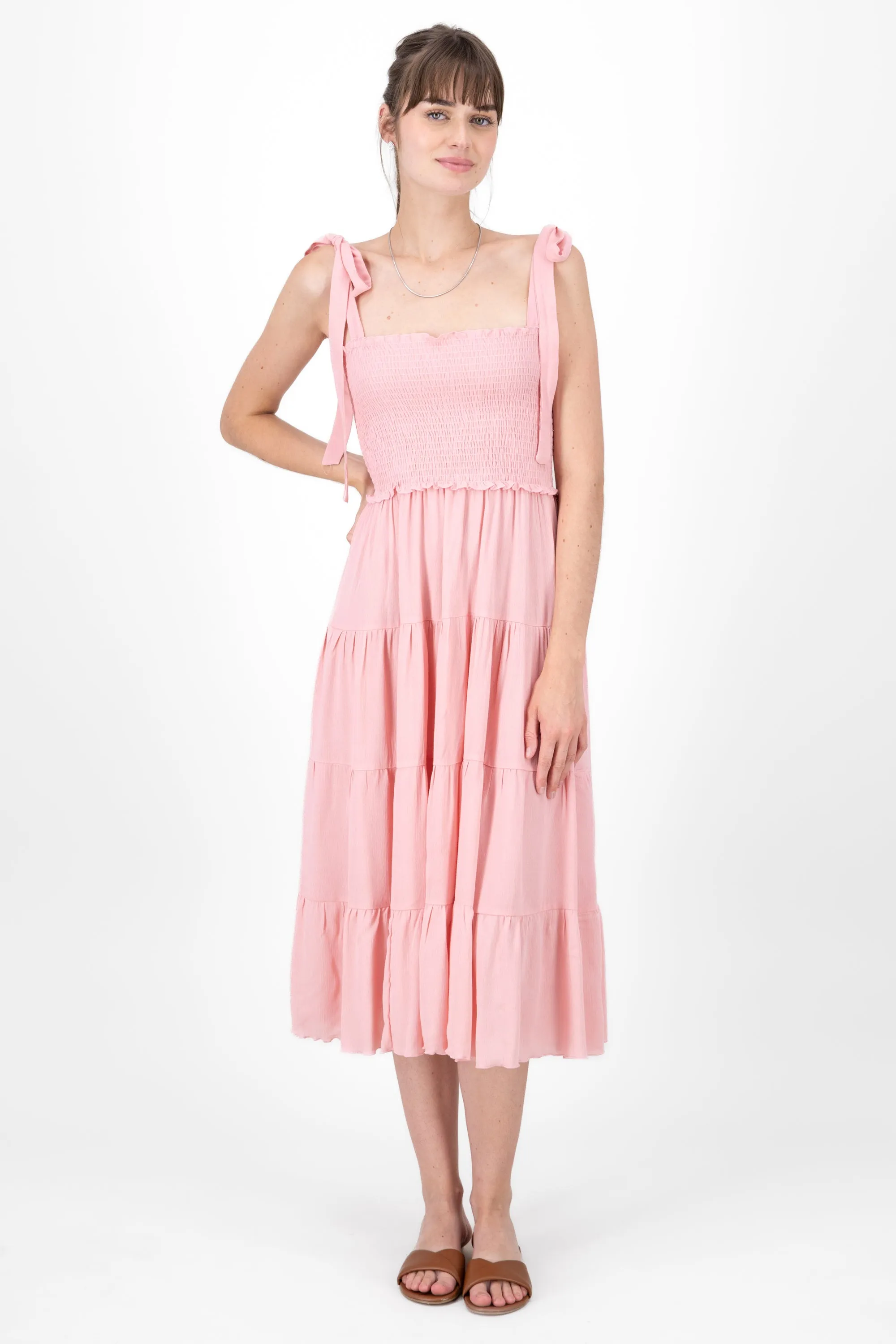 Vestido maxi olanes detalle moños sold by Shasa product image thumbnail 2