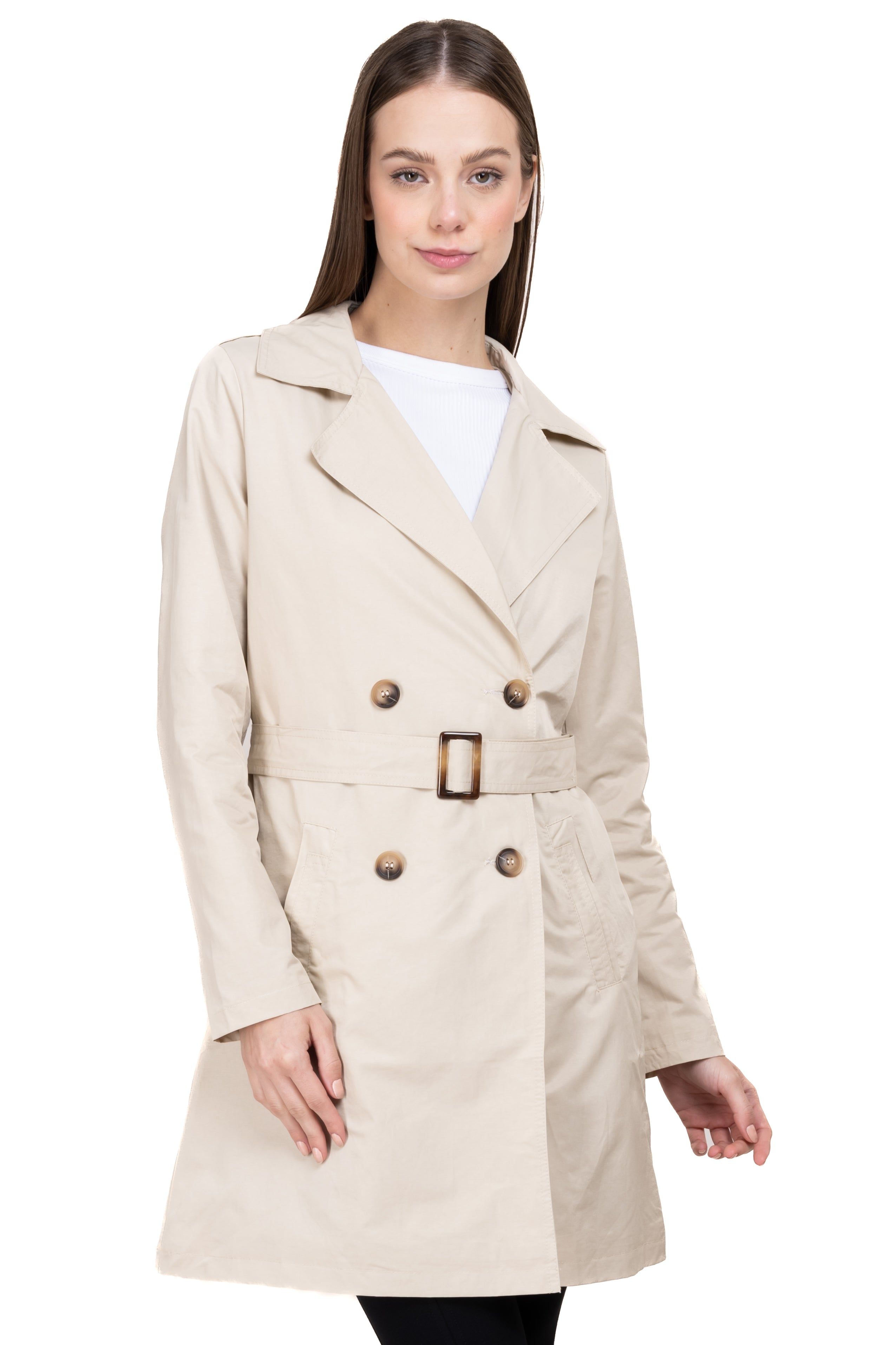 Gabardina larga botones cruzados sold by Shasa product image thumbnail 5