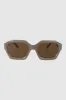 Lentes geometricos rectangulares sold by Shasa