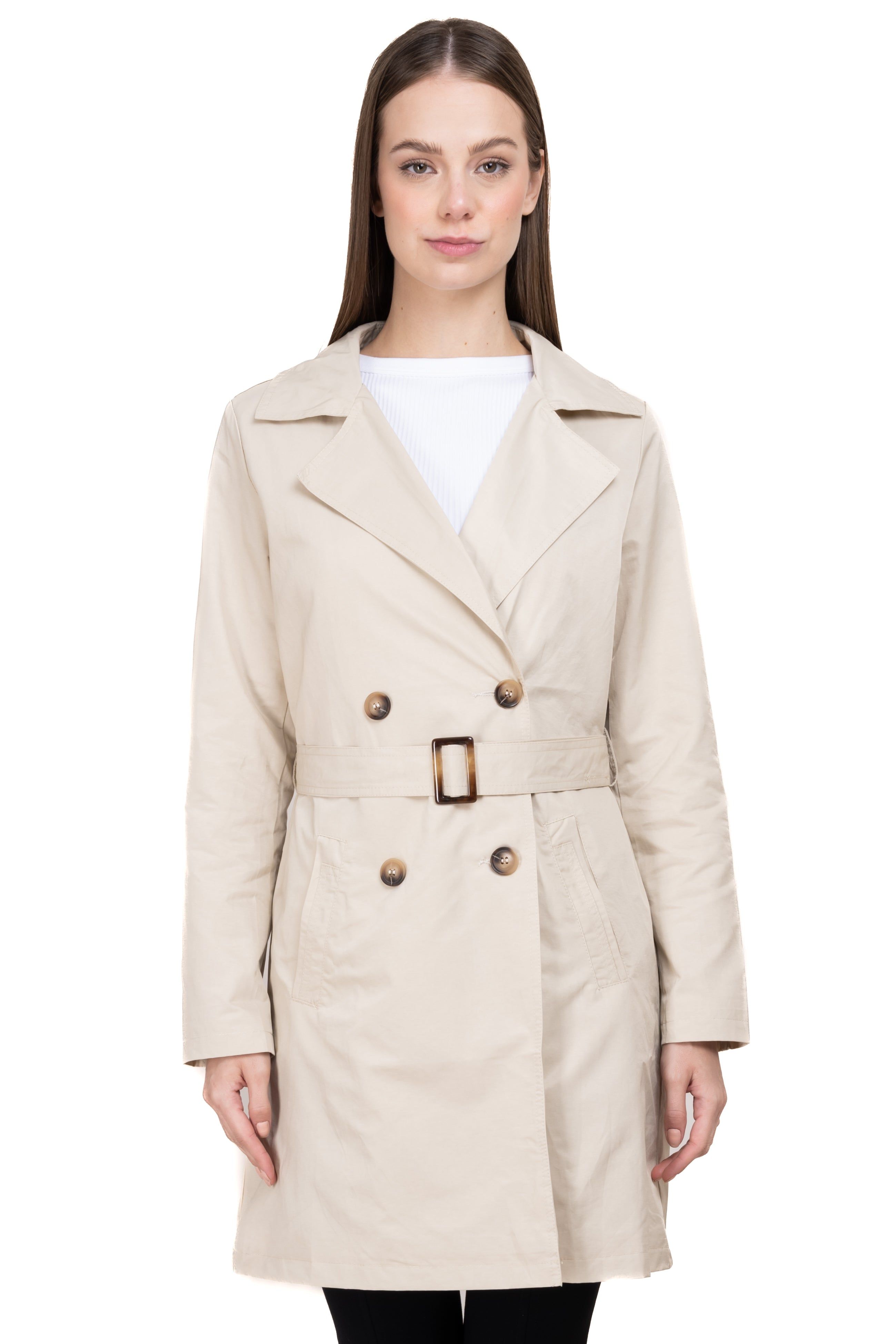 Gabardina larga botones cruzados sold by Shasa product image thumbnail 2