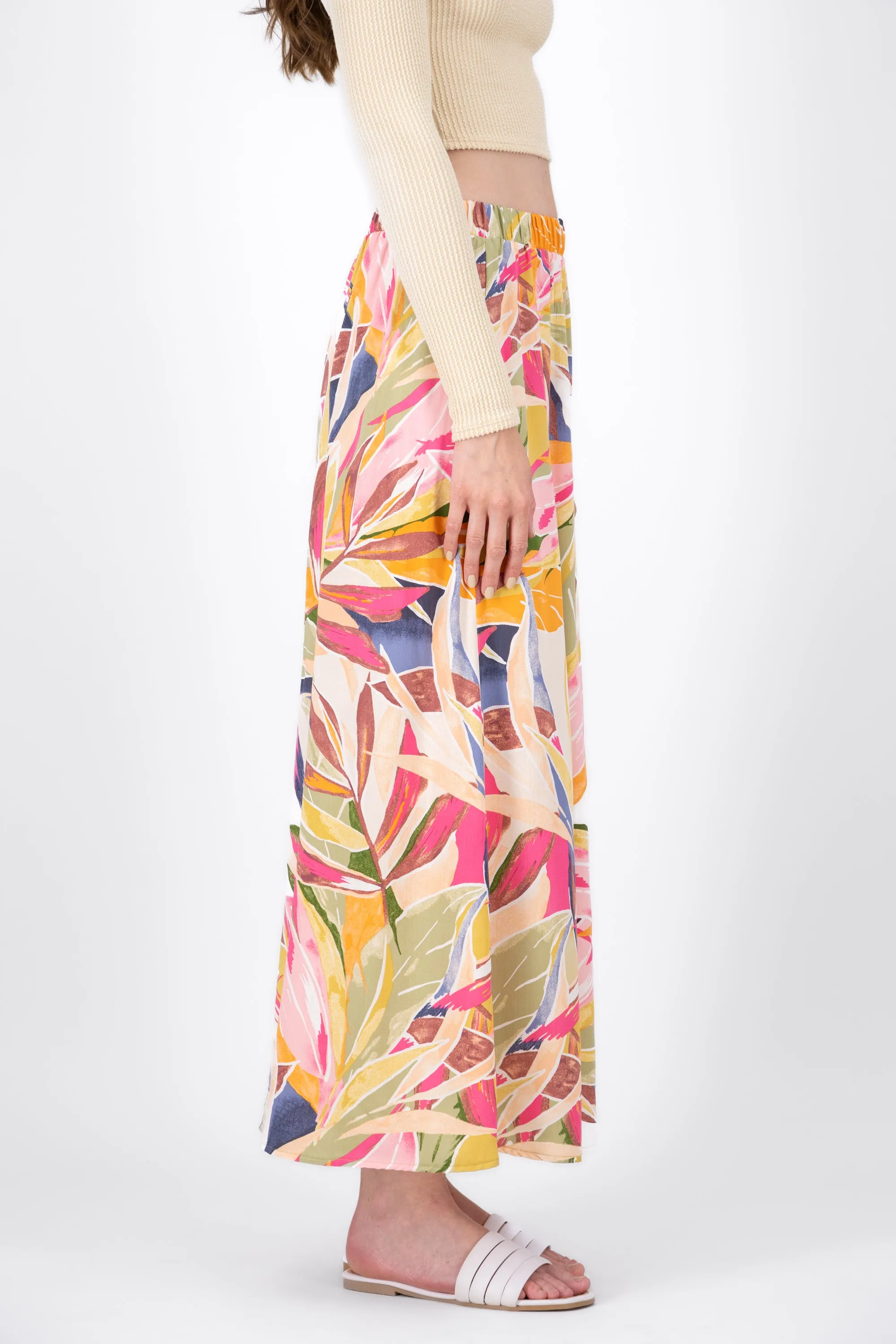 Falda Maxi Flores Amplia Resorte sold by Shasa product image thumbnail 3