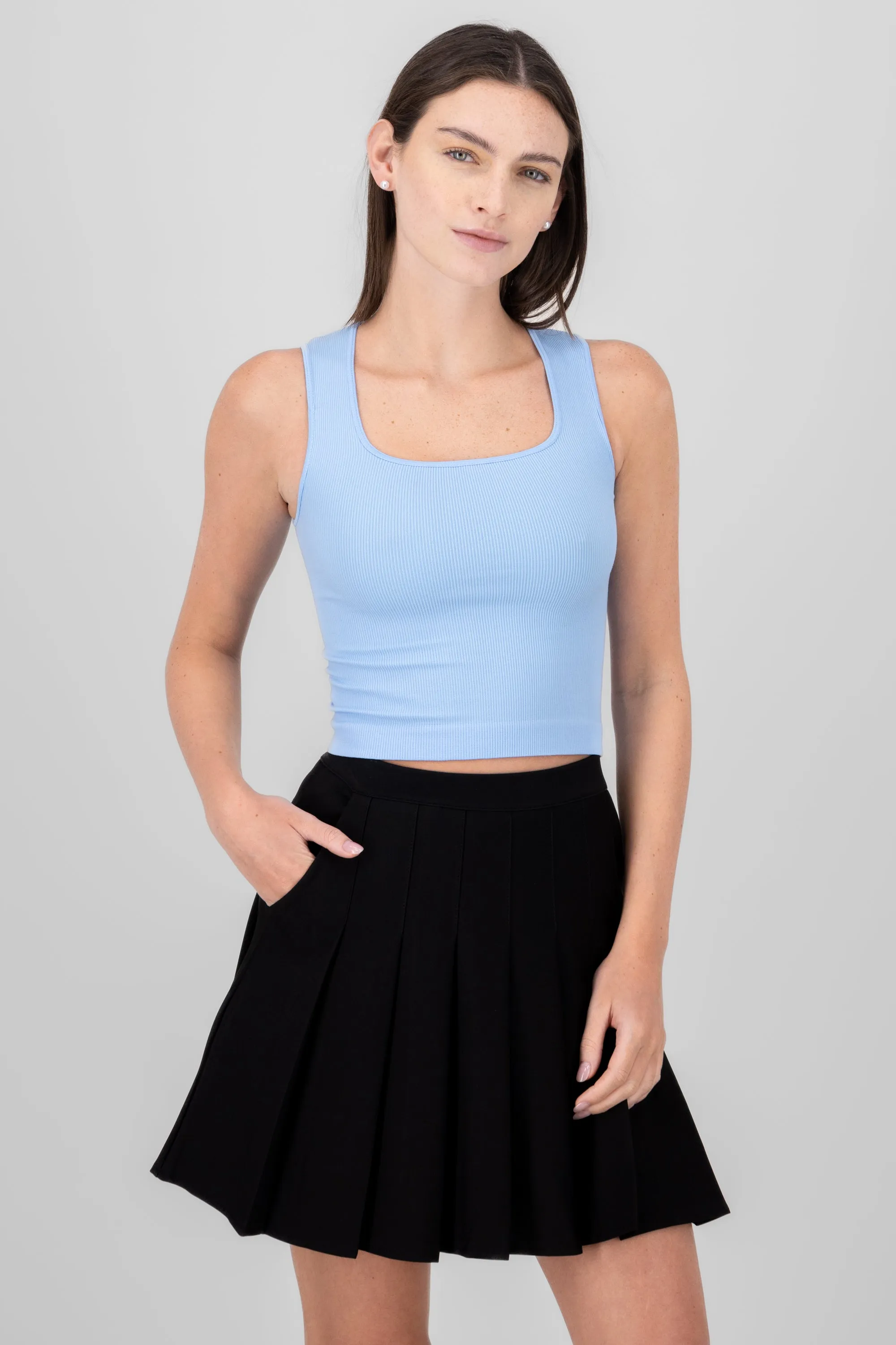 Top seamless escote cuadrado sold by Shasa