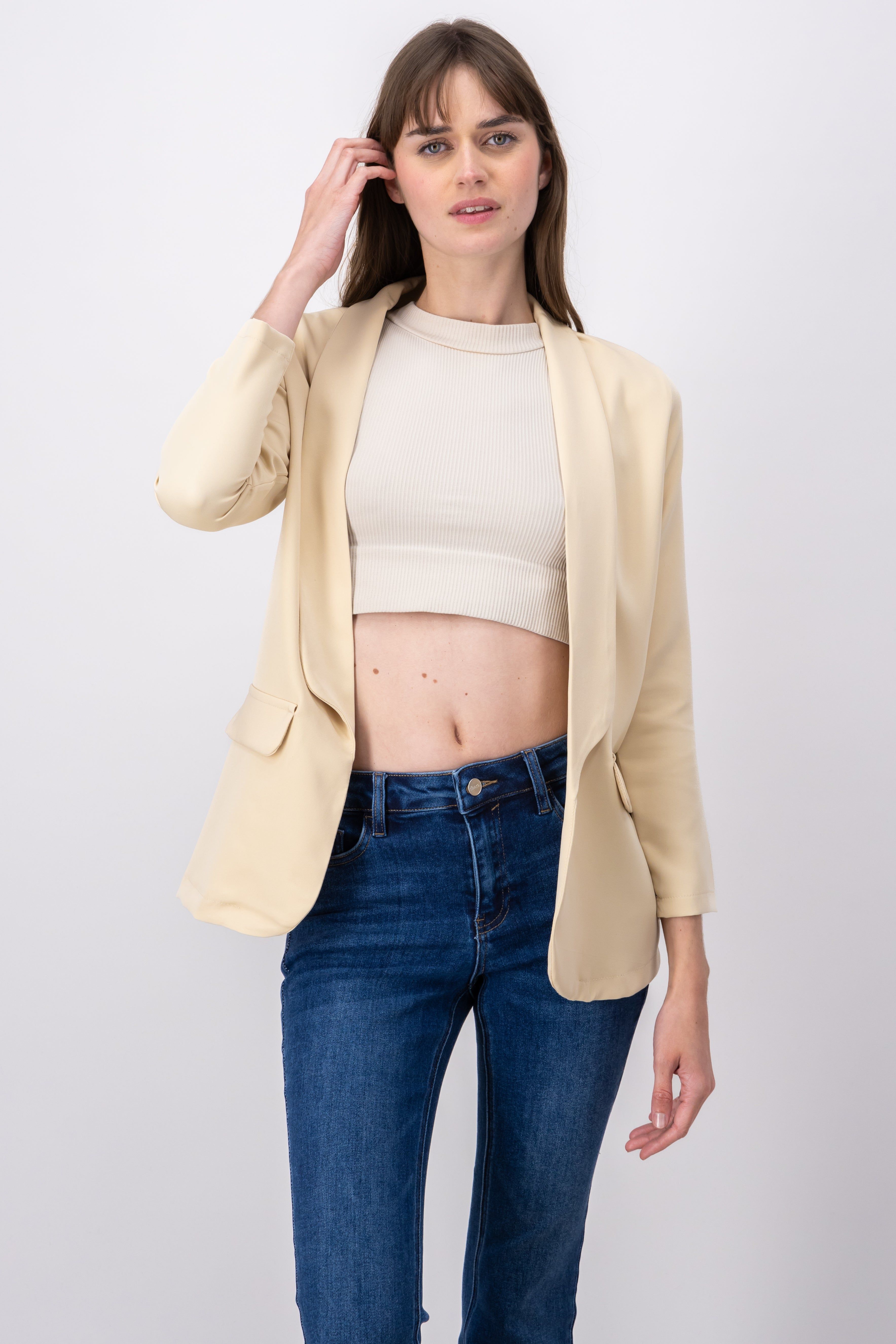 Saco liso solapa recta sold by Shasa product image thumbnail 2