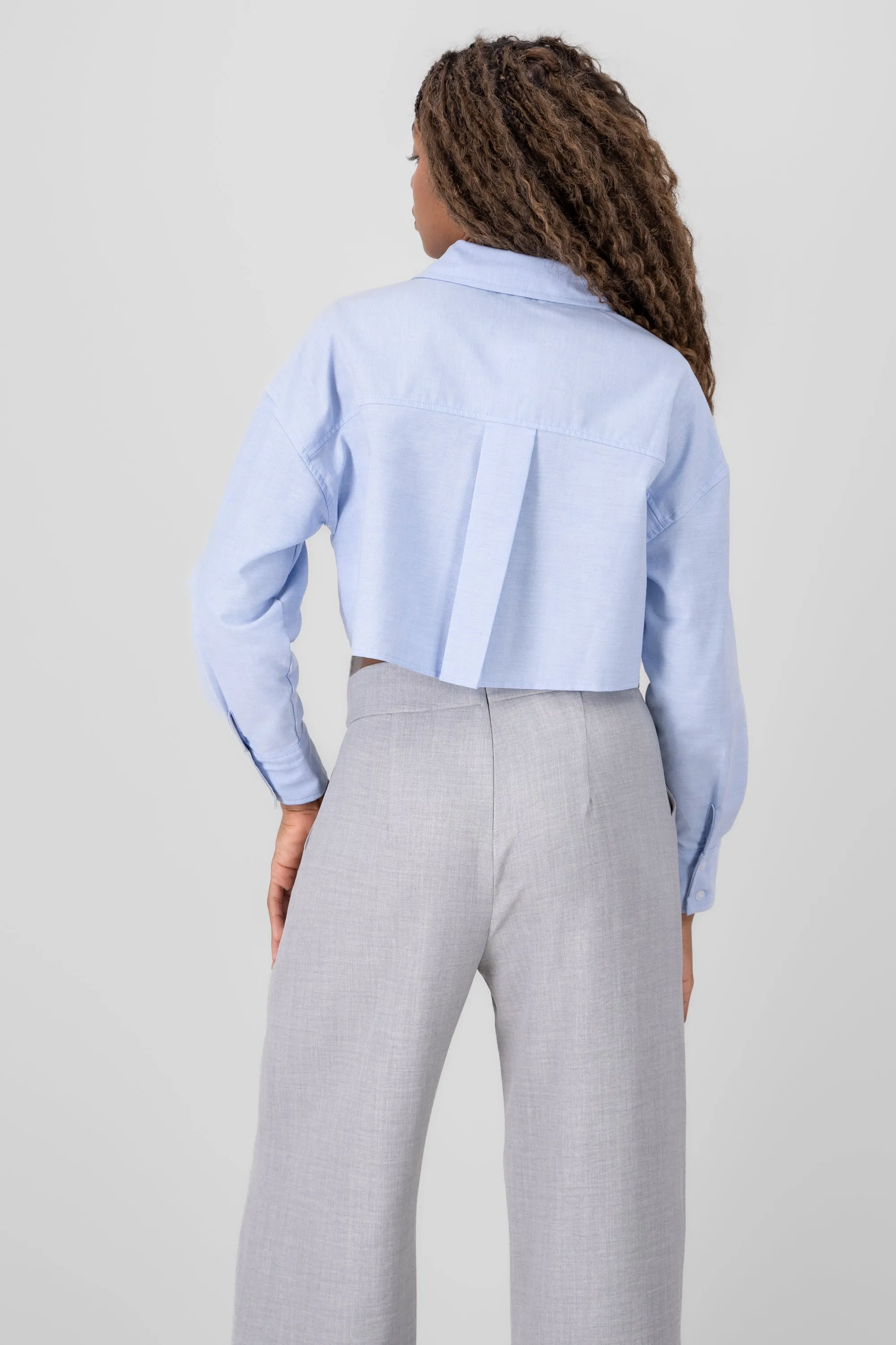 Camisa crop detalle bolsas sold by Shasa product image thumbnail 4