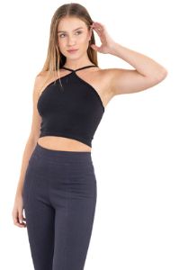 Top halter hombros descubiertos sold by Shasa