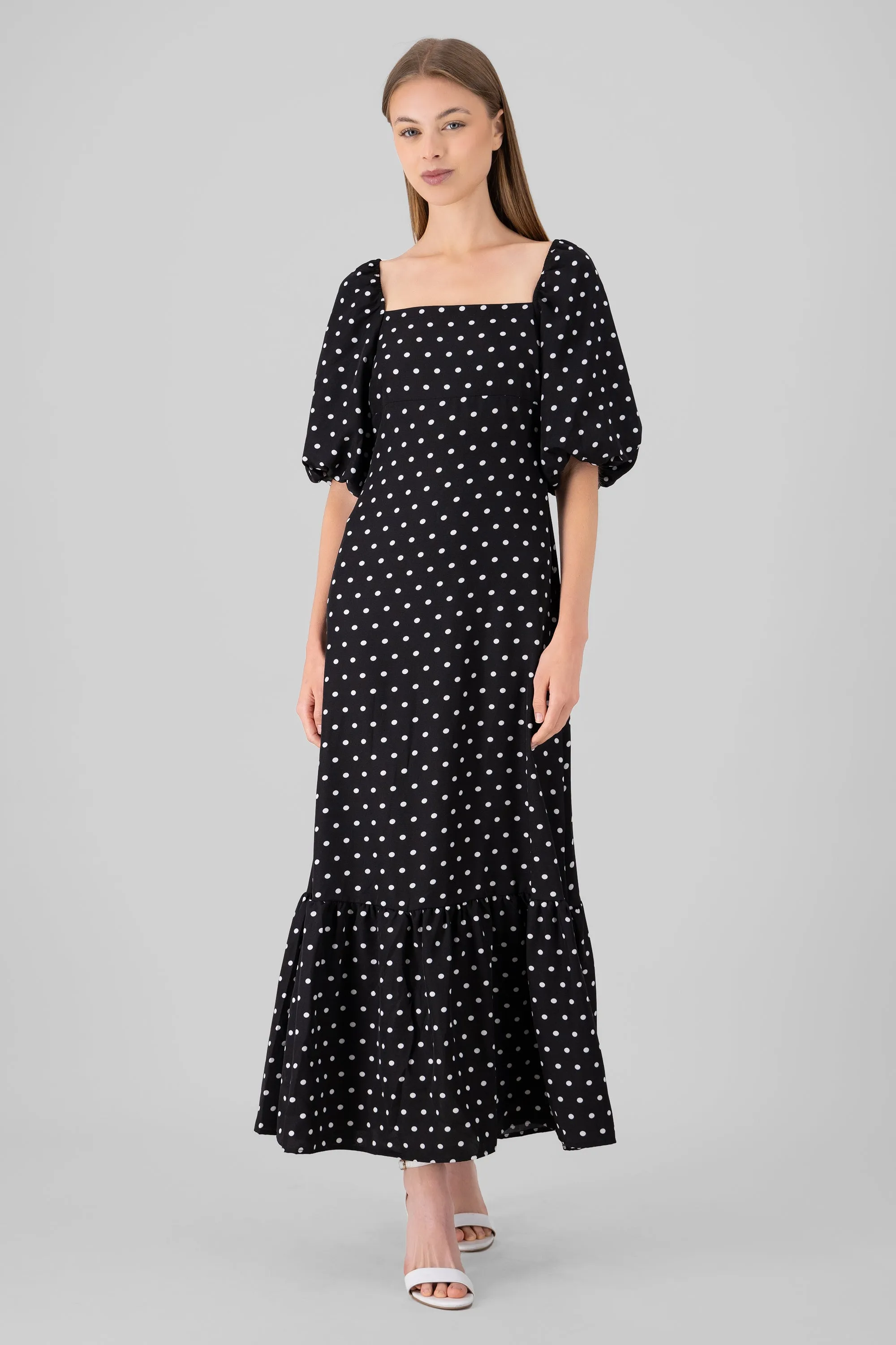 Maxi vestido polkas sold by Shasa product image thumbnail 2