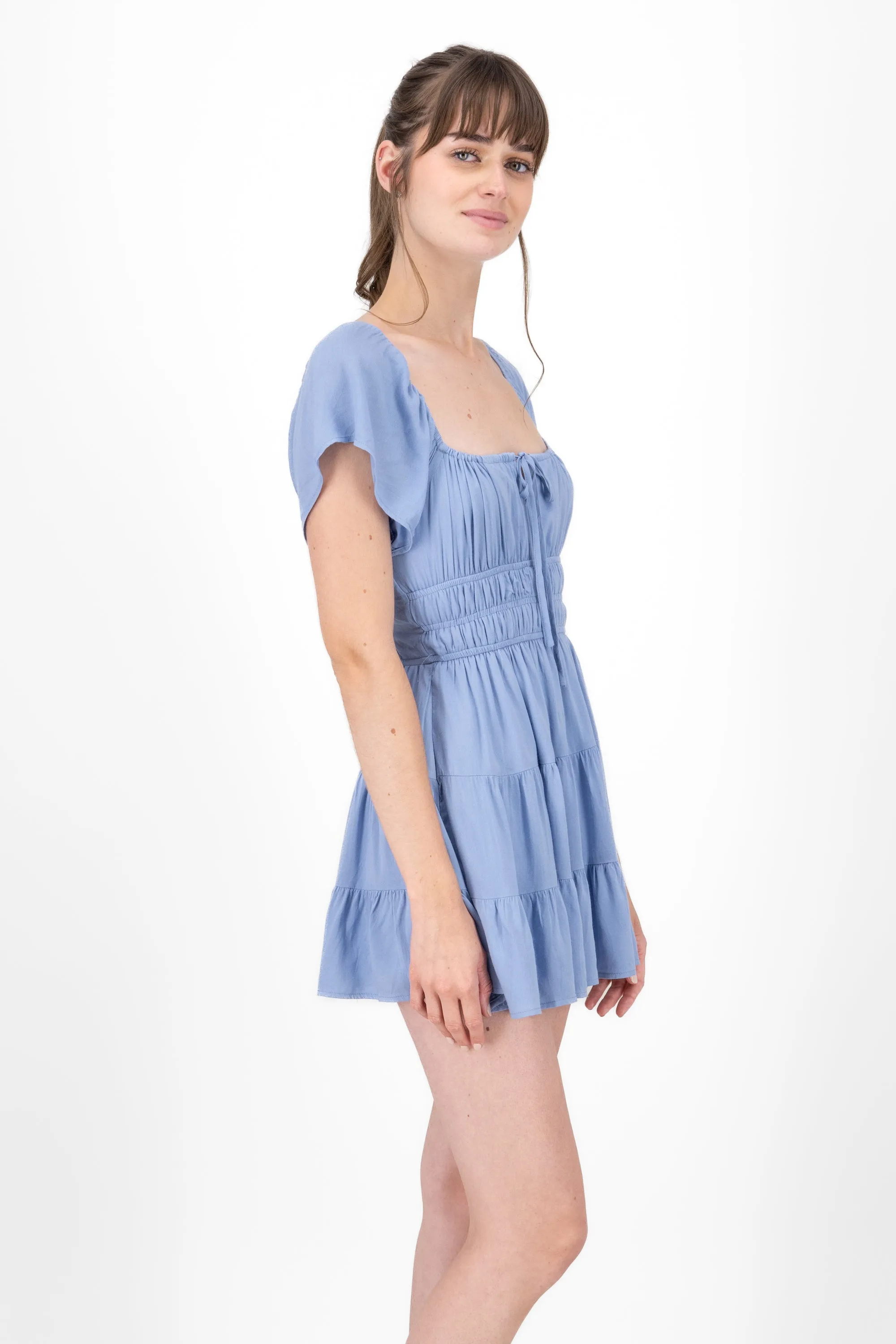 Vestido manga corta con detalle short interno sold by Shasa product image thumbnail 3