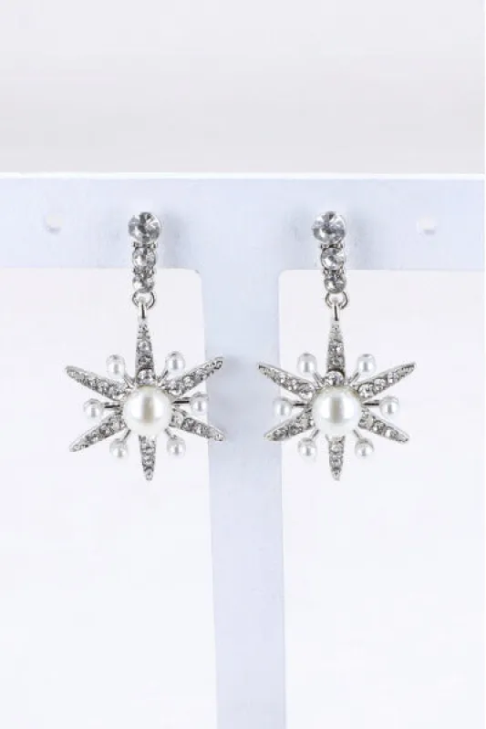 Aretes Estrella Perlas sold by Shasa