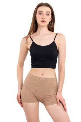Top liso acanalado tirantes sold by Shasa
