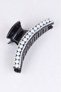 Pinza Maxi Brillos Perlas sold by Shasa