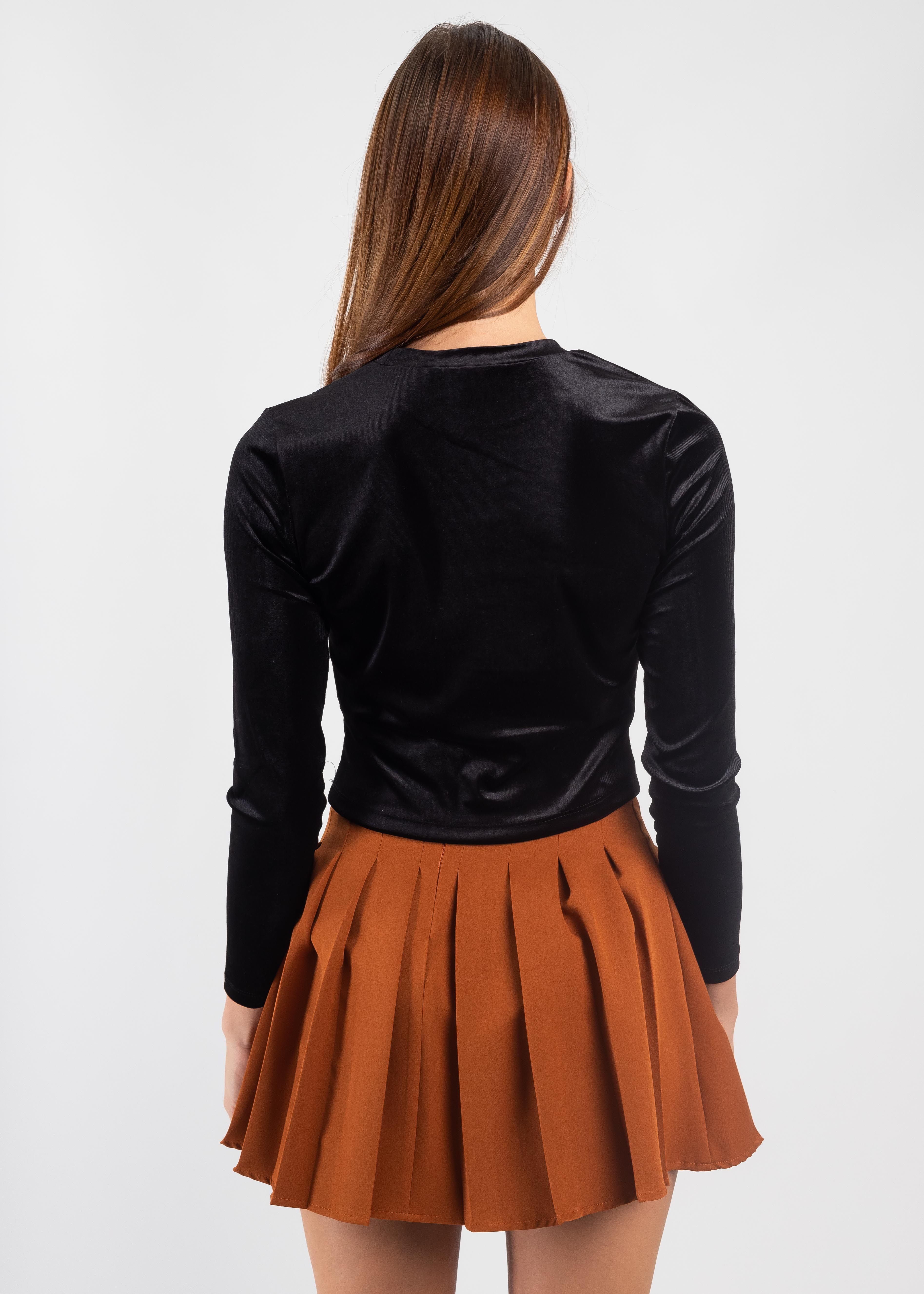 Top cut out terciopelo sold by Shasa product image thumbnail 4