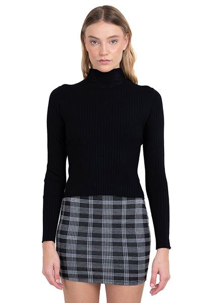 Suéter acanalado cuello alto sold by Shasa product image thumbnail 2