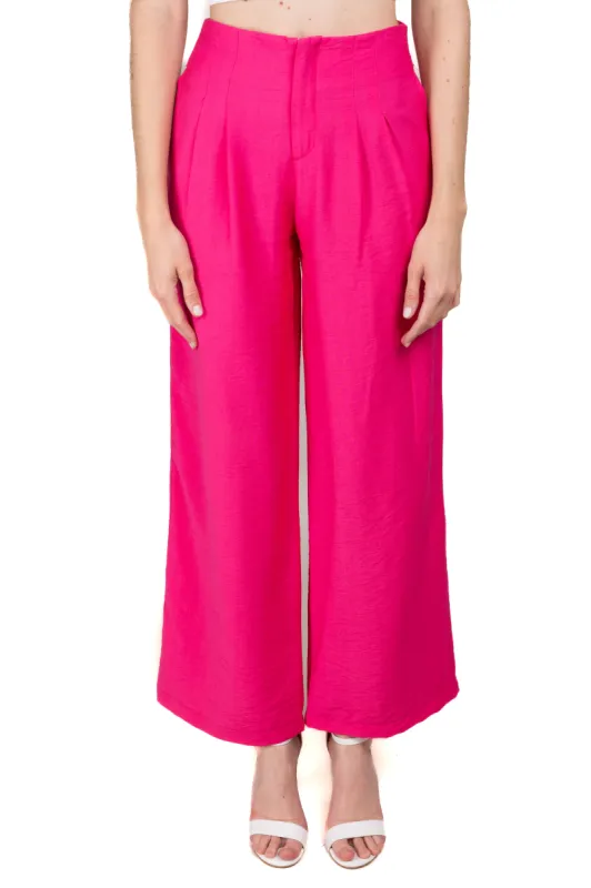 Pantalón amplio pinza plisada sold by Shasa