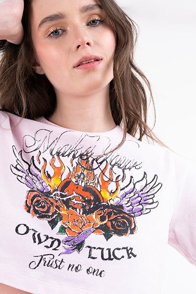 Top estampado fuego Trust No One sold by Shasa product image thumbnail 5