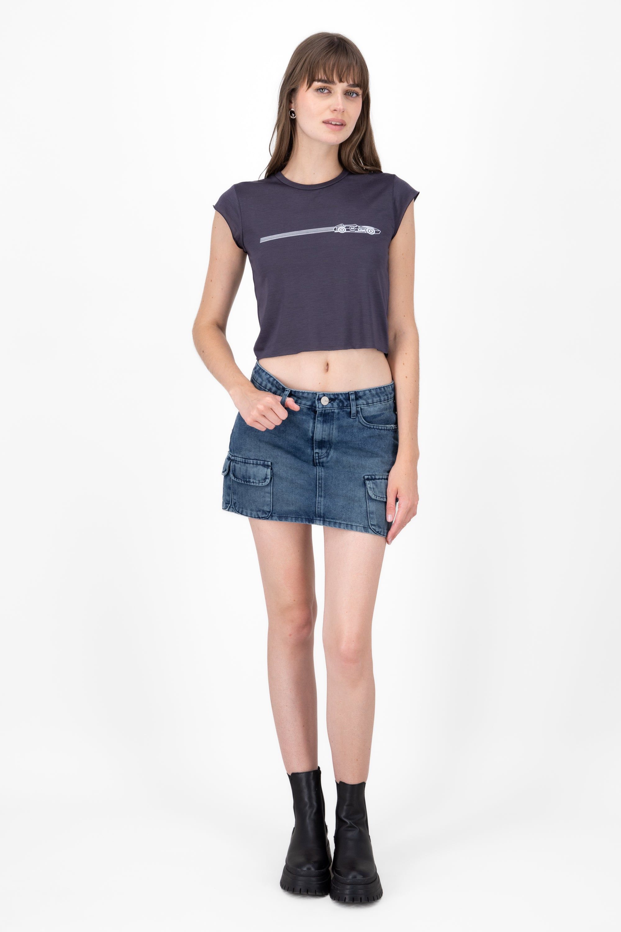 Mini Falda Cargo 3 Bolsas sold by Shasa