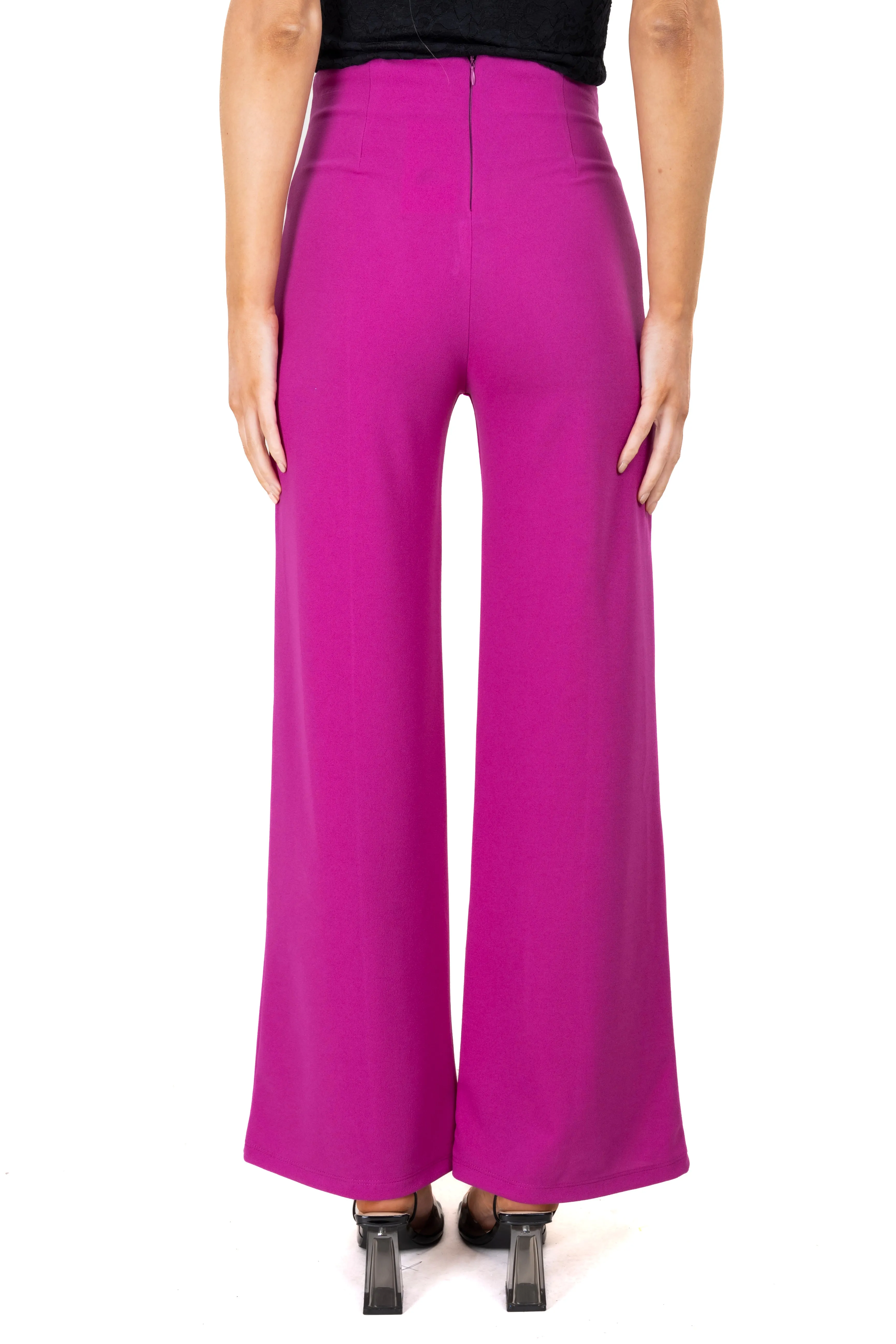 Pantalón wide leg costura frontal sold by Shasa product image thumbnail 4