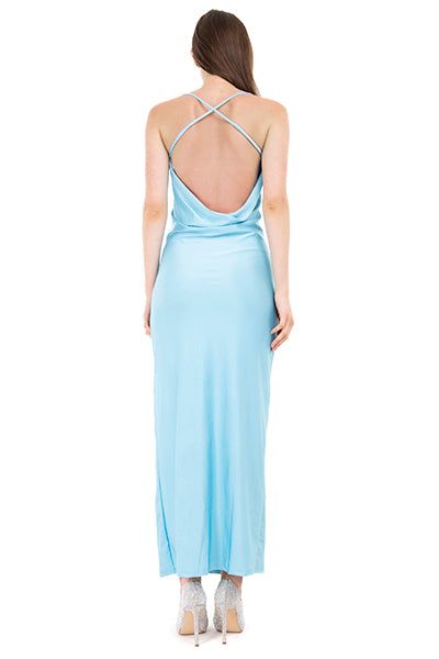 Vestido maxi tirantes abertura sold by Shasa product image thumbnail 4