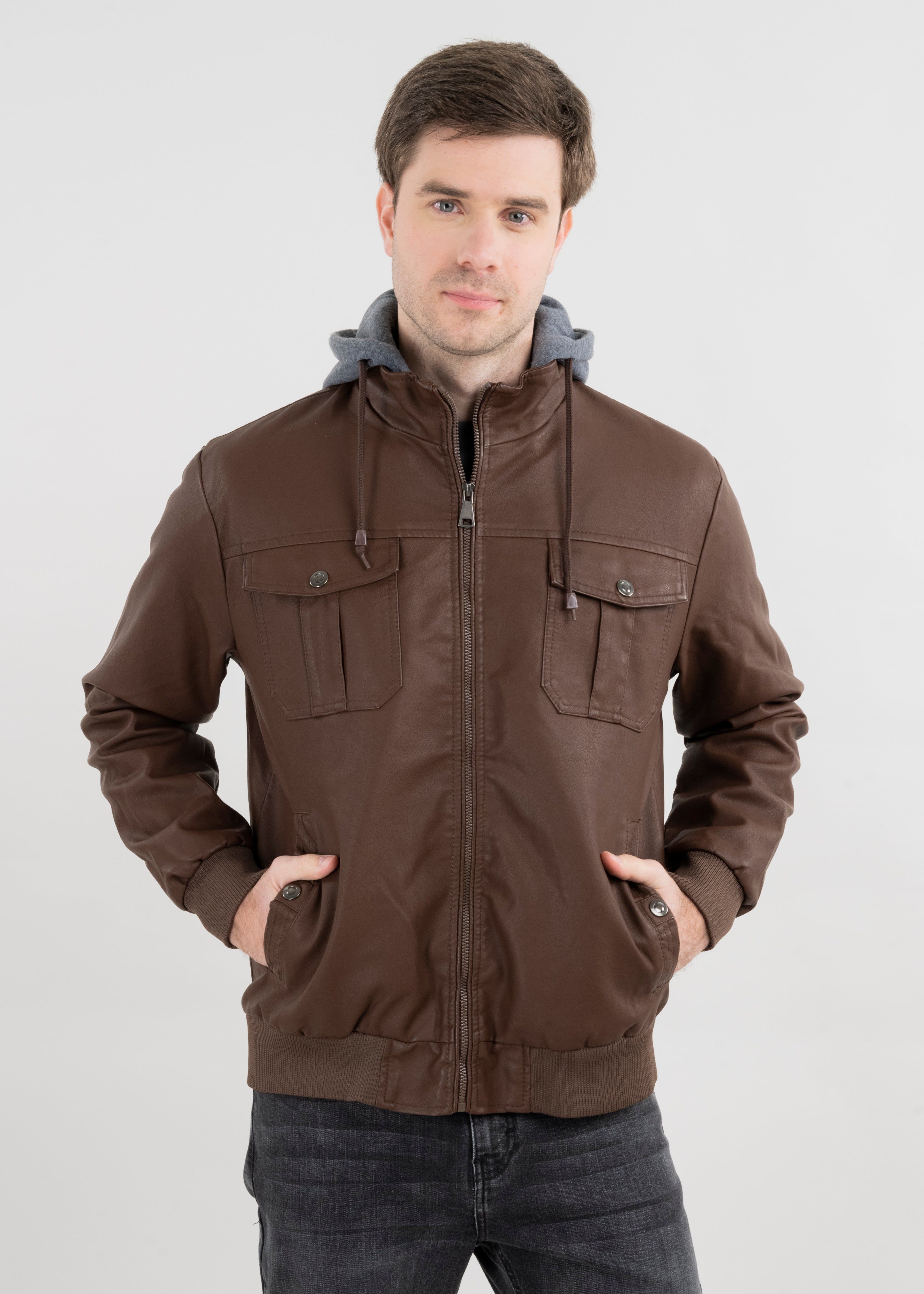 CHAMARRA PU HOODIE sold by Shasa product image thumbnail 5