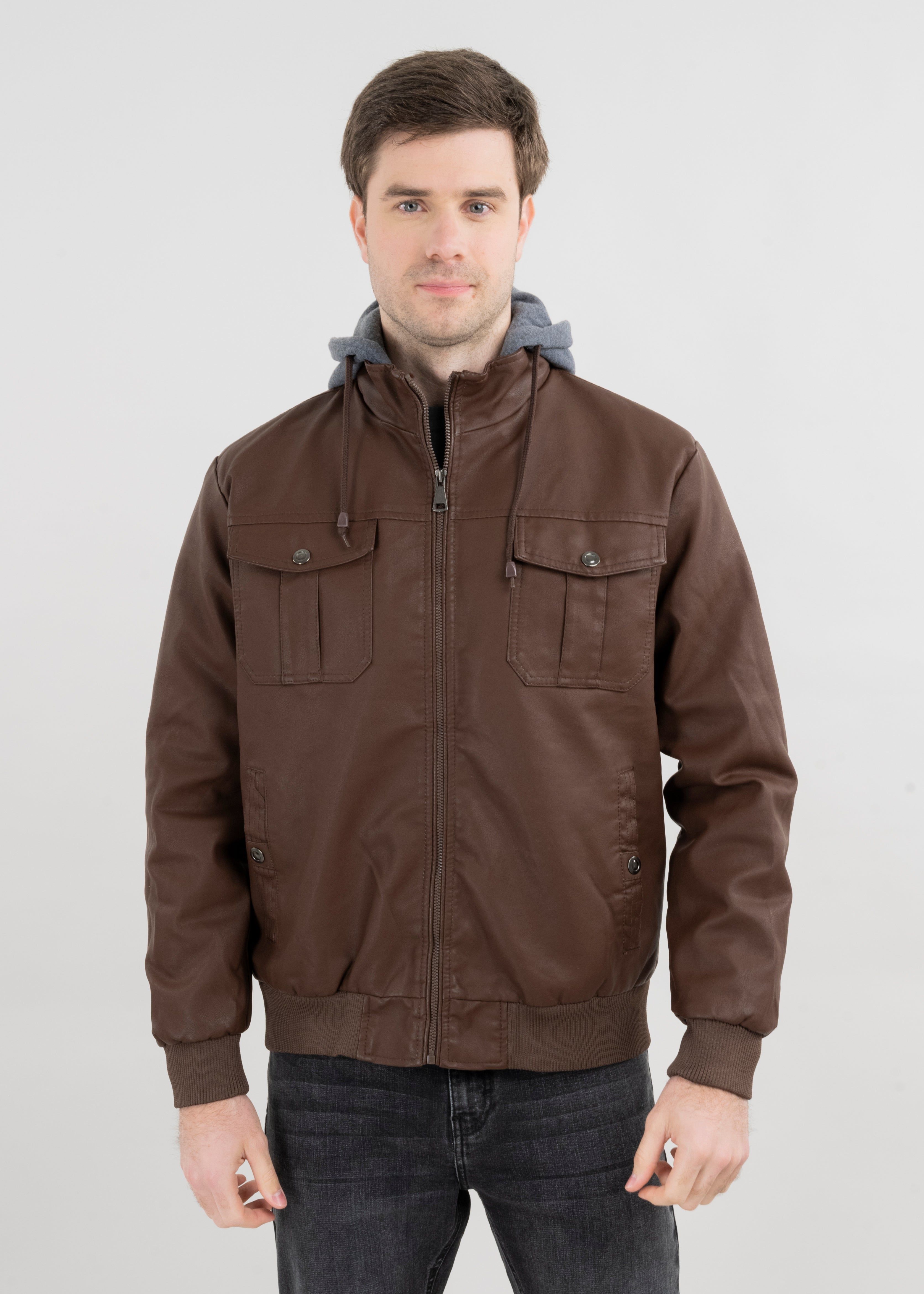 CHAMARRA PU HOODIE sold by Shasa product image thumbnail 2