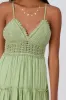 Vestido mini tirantes crochet sold by Shasa
