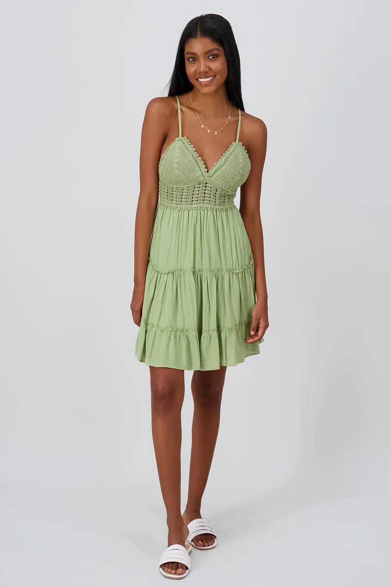 Vestido mini tirantes crochet sold by Shasa product image thumbnail 2