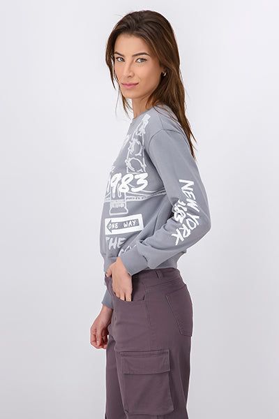 Sudadera estampado letras New York sold by Shasa product image thumbnail 2