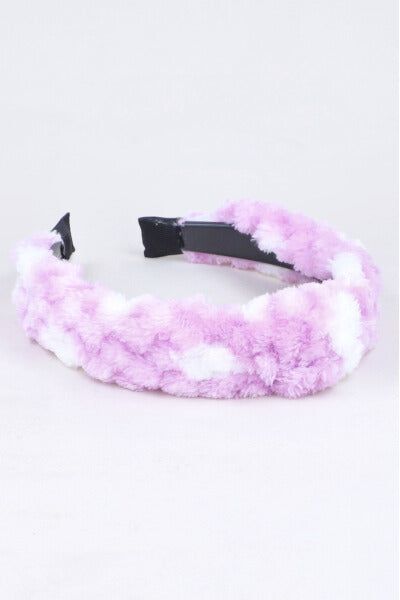 Diadema ancha peluche puntos sold by Shasa product image thumbnail 4
