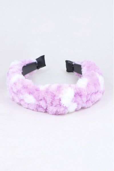 Diadema ancha peluche puntos sold by Shasa product image thumbnail 3