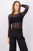 Bodysuit De Manga Larga De Mesh sold by Shasa