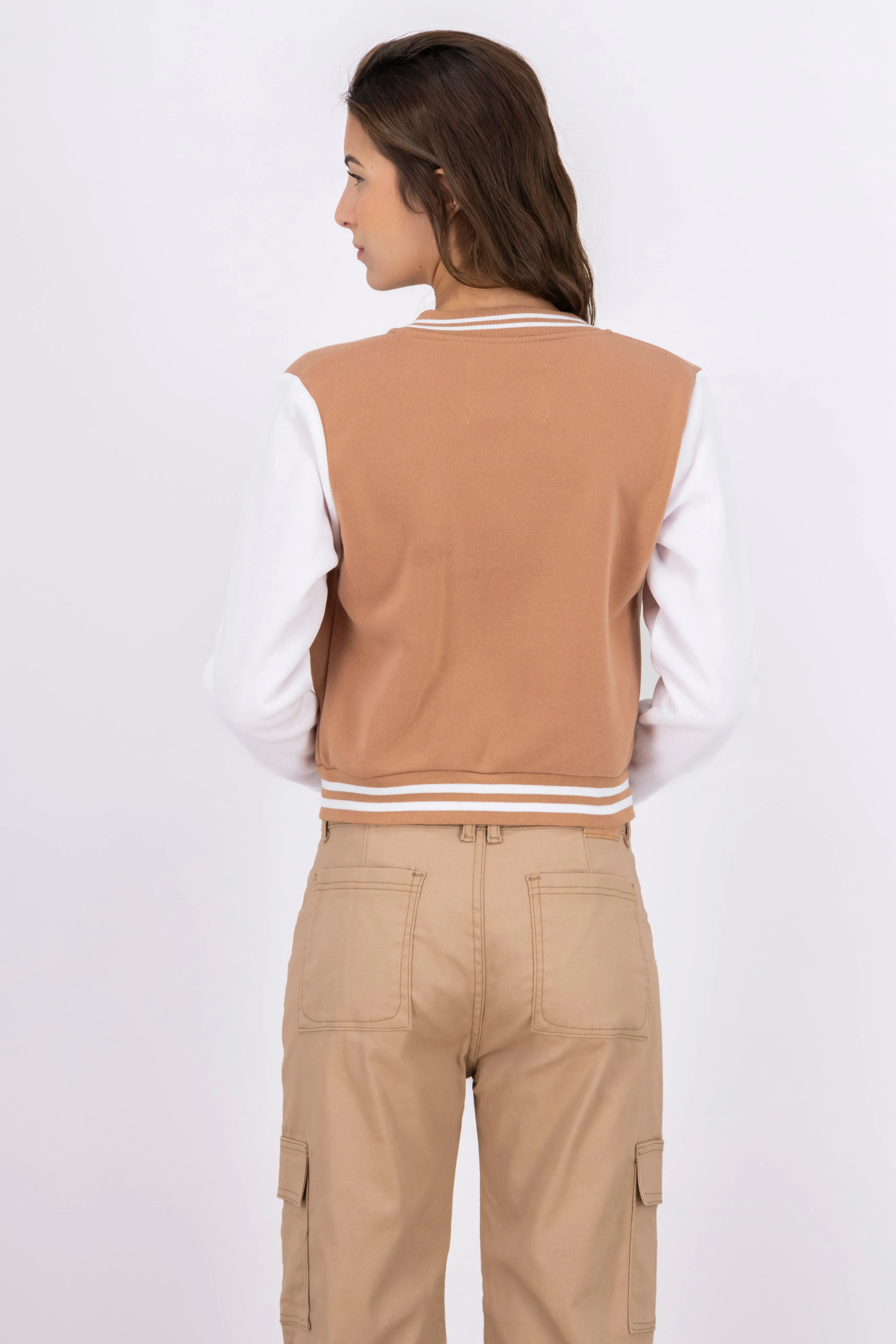 Chamarra bomber bicolor sold by Shasa product image thumbnail 4